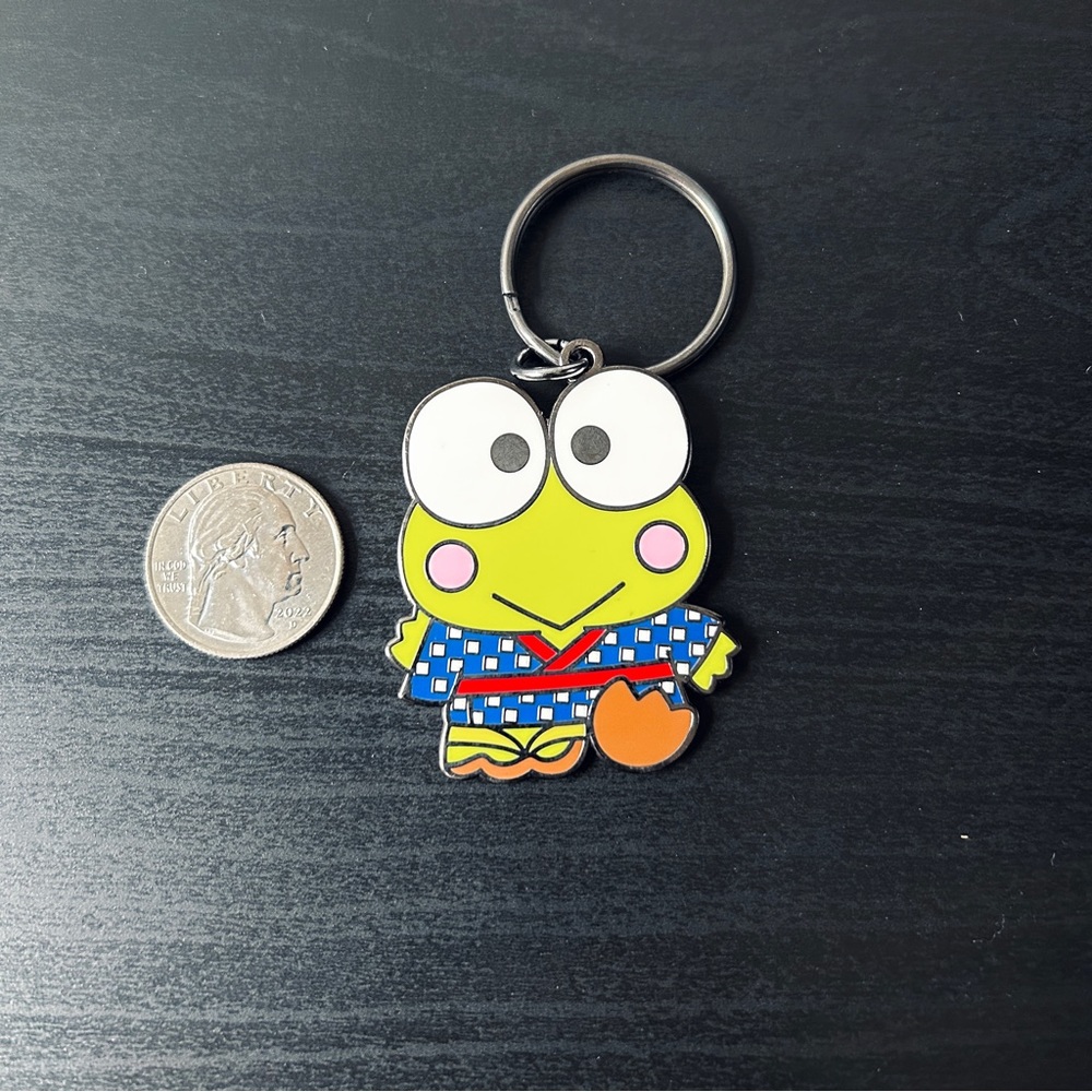 Sanrio Keroppi Omatsuri Festival Keyring Keychain